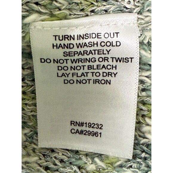 Alfred Dunner Women's Green Sequin Boucle Knit Cardigan Quiet Luxury Classic Med - Picture 6 of 8